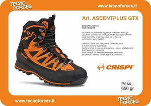 Scarpa Trekking CRISPI ASCENTE PLUS GTX Scarponcini per caccia e tempo libero