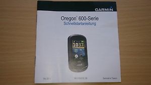 Garmin Oregon 650 mit Reserveakku, Displayschutz und Halter für Fahrradlenker