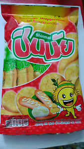 Shinmai Snack Thai Asia mayonnaise Party toy  flavored 1Pc X 50g