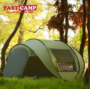Fastcamp Mega for 5persons(Green)One touch,Pop up,Family tent(3-5 days Delivery)