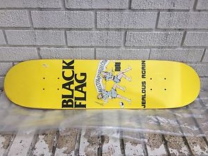 VTG NOS Focus Black Flag Jealous Again Skateboard 90s Raymond Pettibon Punk