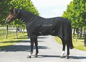 Horseware Sportzvibe Horse Blanket Black/Black & Green Medium