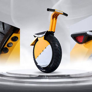 self-balancing seated electric unicycle ONE WHEEL MOTORCYCLE shiping worldwide!