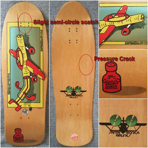 Julien Stranger Original Vintage "Flying High" 1990 Skateboard