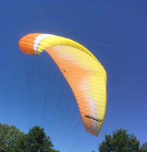 Complete entry level paragliding setup, good condition.