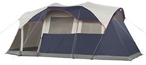 Coleman Elite WeatherMaster Tent - 17'x9' 6 Person Cabin Tent With LED Light