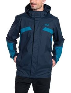 Jack Wolfskin - Giacca da uomo antipioggia Topaz II Jacket, Uomo, Wetterschutz J