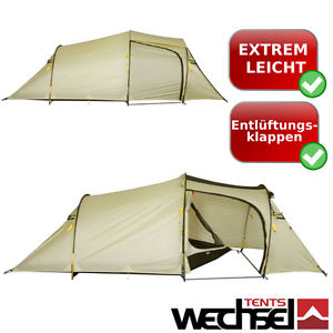 3 Personen Zelt Profi Leichtgewichtszelt Tunnelzelt  405 x 173 120 cm nur 4 Kg