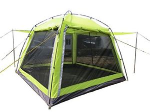 Hasika All-Weather Diversified 8 x 8 Instant Screened Canopy outside poles NEW