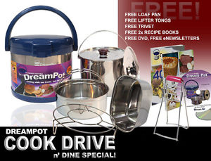 DreamPot Thermal Cooker - Camping, Home, Caravan, Kitchen, Travel, Slow cooker