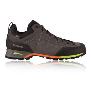 Scarpa Zodiac Tech Mens Orange Grey Water Resistant Walking Hiking Shoes