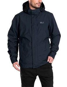 Jack Wolfskin - Giacca "Fairfield" da uomo, 3 in 1