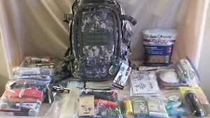 Bugout Bag LOADED Digital Camo,Hydration,3920 cubic inch,expandable bag!!