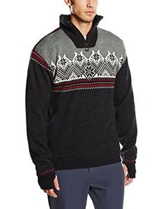 Dale of Norway - Pullover da uomo impermeabile Glittertind, colore antracite scu