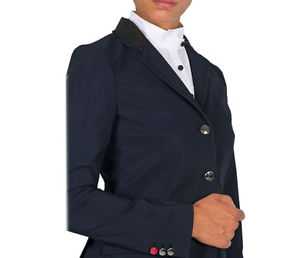 NWT Cavalleria Toscana Women's Unlined Technical Competition Jacket 38 Navy $745