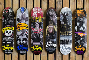 ZOO YORK THE WARRIORS SKATEBOARD DECK FULL SET - RARE LIMITED EDITION RECALLED