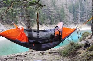 Flying Tent All-In-One Tent-hammock, Bivy tent, Hammock, Rain Poncho