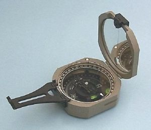 Antiques Brunton ComPro Pocket Transit International Compass with 0-360 Degree