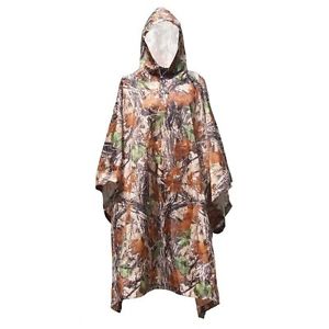 20x(Waterproof multifunction camouflage Outdoor Army travel poncho Rainproo C4P7