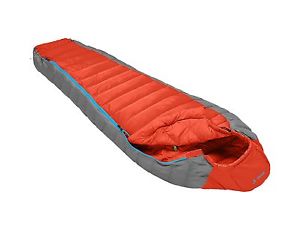 VAUDE Cheyenne 350 Sleeping Bag skyline Right Zip Orange