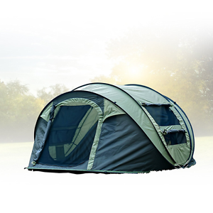 FiveJoy Instant 4-Person Pop Up Dome Tent - Easy, Automatic Setup - Fast Pitch &