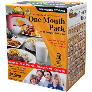 Augason Farms 1-Month Emergency Food Pack