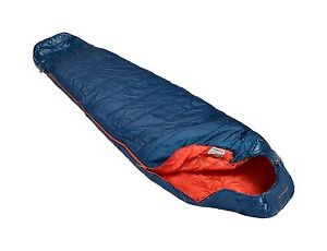 Vaude Arctic 450 camp sleeping bag blue Design left 2014 mummy sleeping bag D...