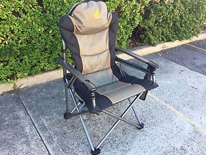 2 x OZ Tent King Kokoda camping chair150kgs weight rated