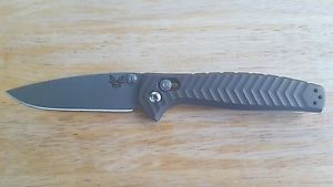 Benchmade 781 Anthem CPM-20cv steel with solid, one piece titanium handle