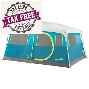 Coleman 8 Person Tenaya Lake Fast Pitch Cabin Tent with Closet