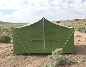 Vintage Coleman American Heritage Canvas Wall Tent 8490-721 12 x 9 Camping