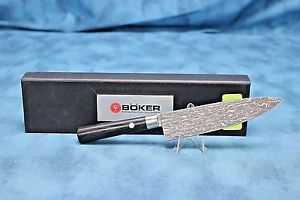 BOKER PLUS KNIFE - ENCHOKU CHEFS - COOKING - UTILITY - DAMASCUS - 130539DAM