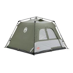Coleman Instant Camping Festival Tourer Tent 4 Man Person Family Pitch Pop Up