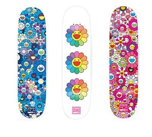 TAKASHI MURAKAMI X COMPLEX SKATEBOARDS (set of 3)