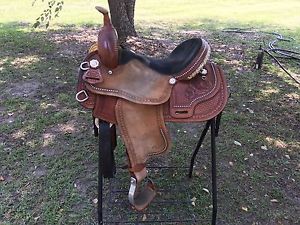 Sharon Camarillo Courts Barrel Saddle