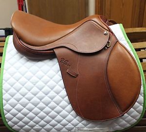 NEW Pessoa GenX Natural Close Contact Saddle - 16.5" Medium Tree with XCH