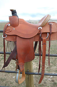 Courts Ranch Roping Saddle