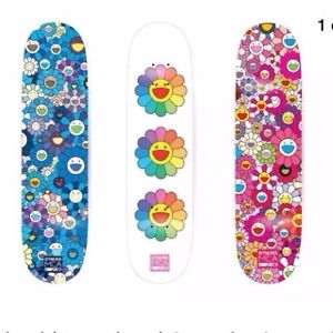 Takashi Murakami X Complexcon Skate Deck Flower 8.0 SET 100% Authentic Preorder