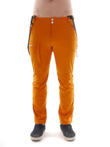 Maloja Pantalones softshell Pantalón funcional Pantalones deportivos naranja