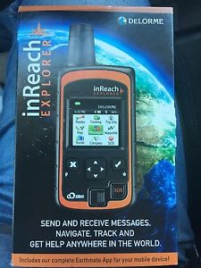 DeLorme inReach Explorer,Satellite Communicator & GPS Tracker, NEW!