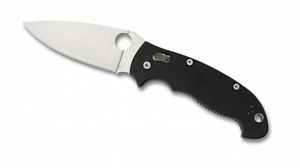 Spyderco Manix2 XL Black G-10 Plain