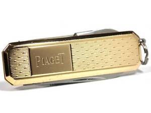 PIAGET Multi Tool Knife Gold Pocket Knife SS Novelty key holder