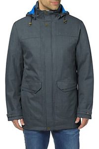 Vaude, Parka Uomo Yale V, Grigio (Dark Steel), XXL