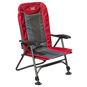 Timber Ridge Ultimate Outdoor Adjustable Chair with Adjustable Legs Supports ...