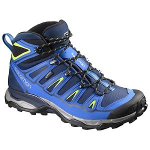 SALOMON X ULTRA MID 2 GTX  BLUE DEPTH/UNION BLUE/GECKO GREEN