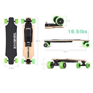 Electric skateboard 40km longboard with bluetooth remote