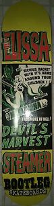 Elissa Steamer bootleg Devil's Harvest 2002 skateboard deck NOS