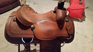 COATS HANDMADE ROPING SADDLE