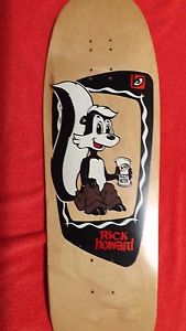 Nos OG 1991 Blockhead Rick Howard skateboard deck,not reissue, Girl, Chocolate