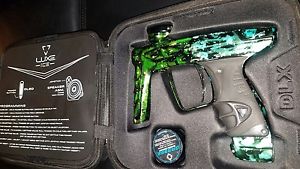 DLX Luxe Ice Green Galaxy Limited Edition Paintball Marker